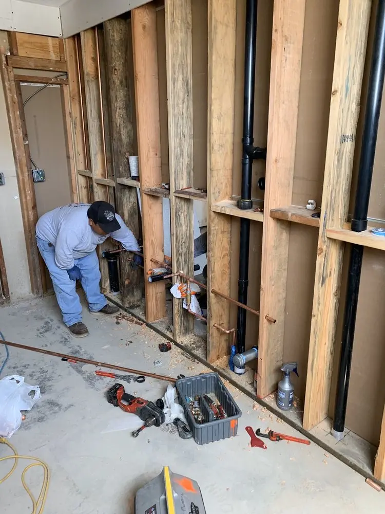 Commercial rough-in plumbing for Gas Line Repair in Palmetto